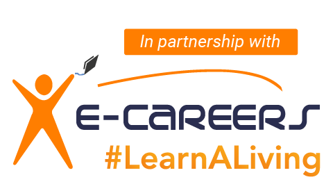 In partnership with e-Careers #LearnALiving logo
